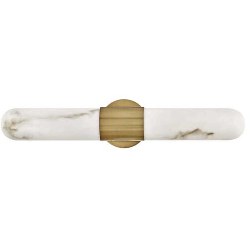 Ibiza LED 24 inch Heritage Brass Bath Light Wall Light