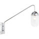 Kace 1 Light 4.8 inch Chrome Wall sconce Wall Light