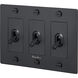 3G Toggle 120-277 Black Light Switch