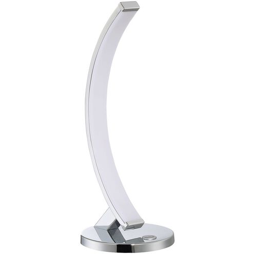 Arch 15 inch 14.00 watt Chrome Table Lamp Portable Light