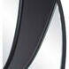 Dansk 24 X 24 inch Textured Matte Black Wall Mirror