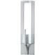 Slope Sconce Wall Light in Brushed Nickel