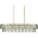 Settat 5 Light 40.25 inch Silver Leaf Chandelier Ceiling Light