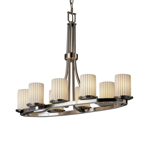 Limoges LED 16 inch Dark Bronze Chandelier Ceiling Light, Dakota