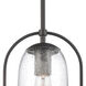 Connection 1 Light 8 inch Oil Rubbed Bronze Mini Pendant Ceiling Light