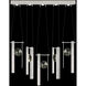Aria 10 Light 43 inch Silver Pendant Ceiling Light