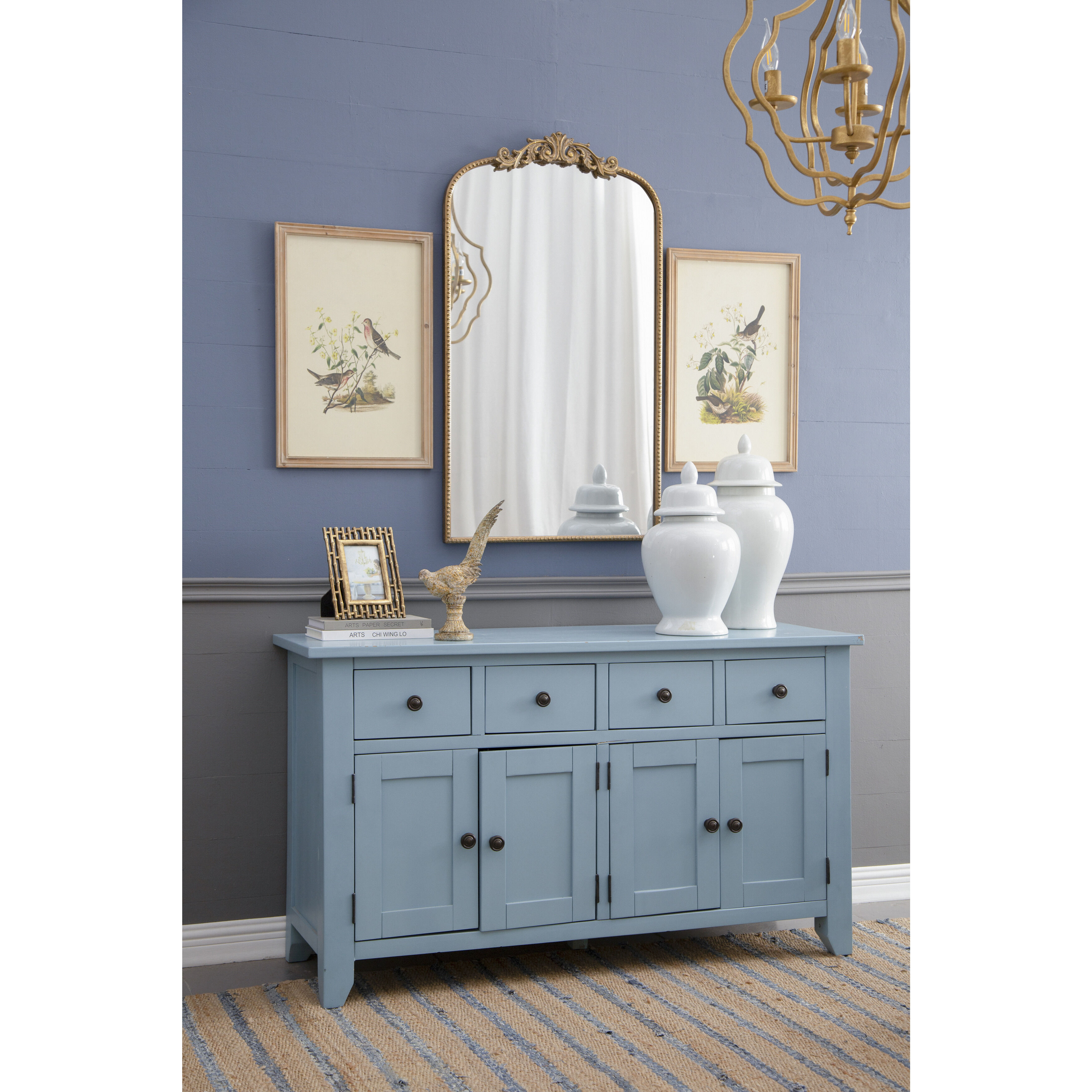 Anita Gray and Gold Figurine