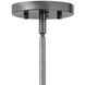 Fulton 1 Light 10 inch Aged Zinc with Antique Nickel Indoor Pendant Ceiling Light, Large