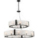 Cloud Break 20 Light 40 inch Coal Pendant Ceiling Light