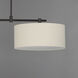 Bongo 2 Light 42 inch Oil Rubbed Bronze Linear Pendant Ceiling Light