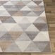 Roma 85 X 63 inch Gray Rug in 5 x 8, Rectangle