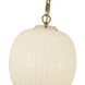 Alora Mood Cherise 1 Light 11.88 inch Brushed Gold Pendant Ceiling Light