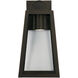 Leighton LED 16 inch Oiled Bronze Outdoor Wall Lantern