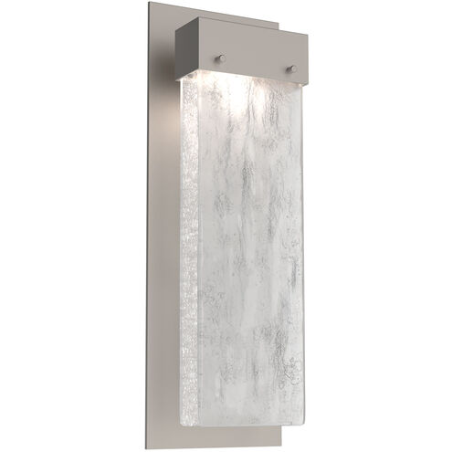 Parallel LED 5.3 inch Beige Silver Indoor Sconce Wall Light in 3000K LED, Metallic Beige Silver, Clear Granite