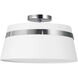 Symphony 3 Light 15.00 inch Semi-Flush Mount