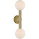 Fenton Wall Sconce Wall Light in Legacy Brass