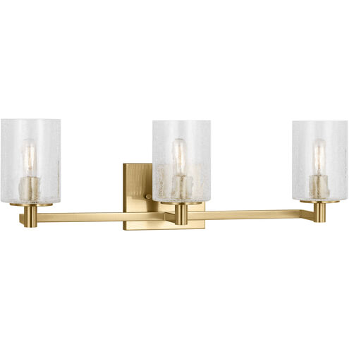Parker 3 Light 24.63 inch Satin Bronze Wall Bath Fixture Wall Light