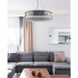 Maxime 18 Light 32 inch Black and Clear Chandelier Ceiling Light