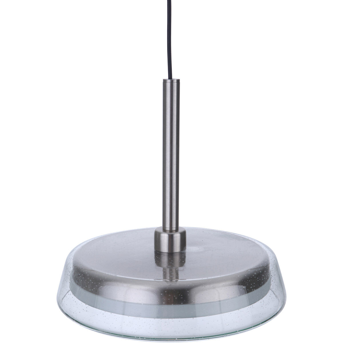 Centric LED 14 inch Brushed Polished Nickel Pendant Ceiling Light