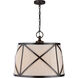 Chapman & Myers Grosvenor 3 Light 24.00 inch Pendant