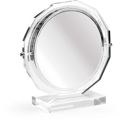 Wildwood 20 X 20 inch Clear/Polished Nickel/Plain/Magnified Table Mirror