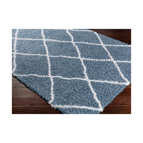 Urban Shag 35 X 24 inch Denim/White Rugs, Rectangle