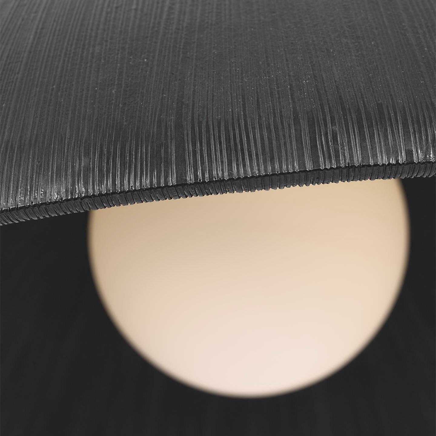 Kelly Wearstler Utopia LED 48 inch Aged Iron Sculpted Pendant Ceiling Light