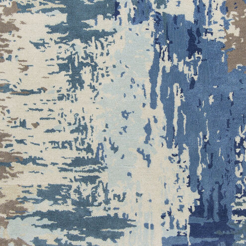Banshee 120 X 120 inch Dark Blue Rug in 10 Ft Square, Square