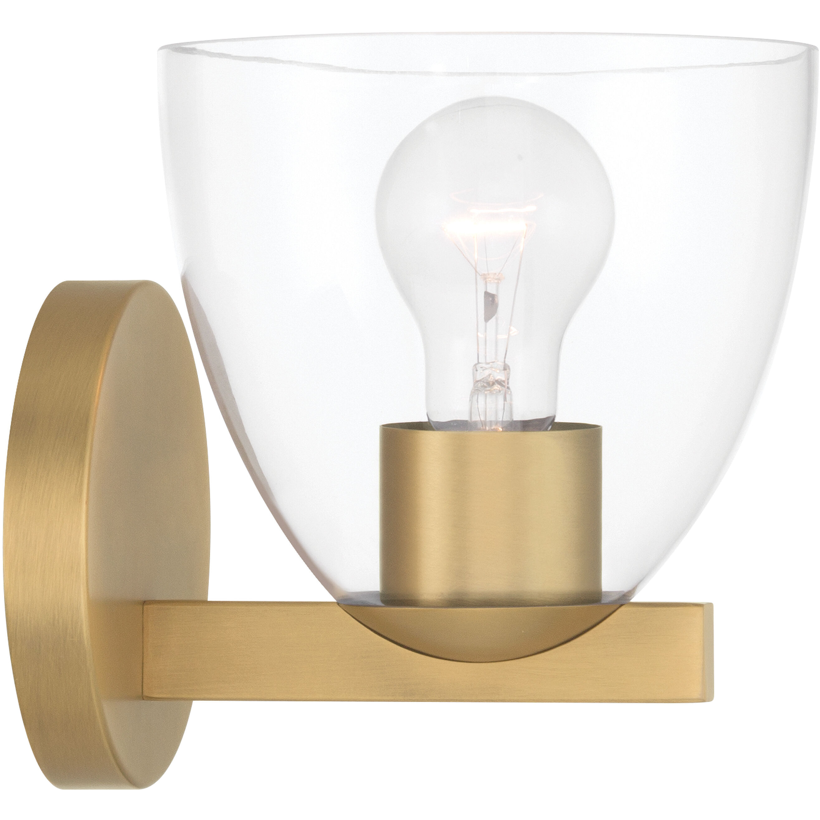 Noellea 1 Light 6.5 inch Legacy Brass Bath Sconce Wall Light