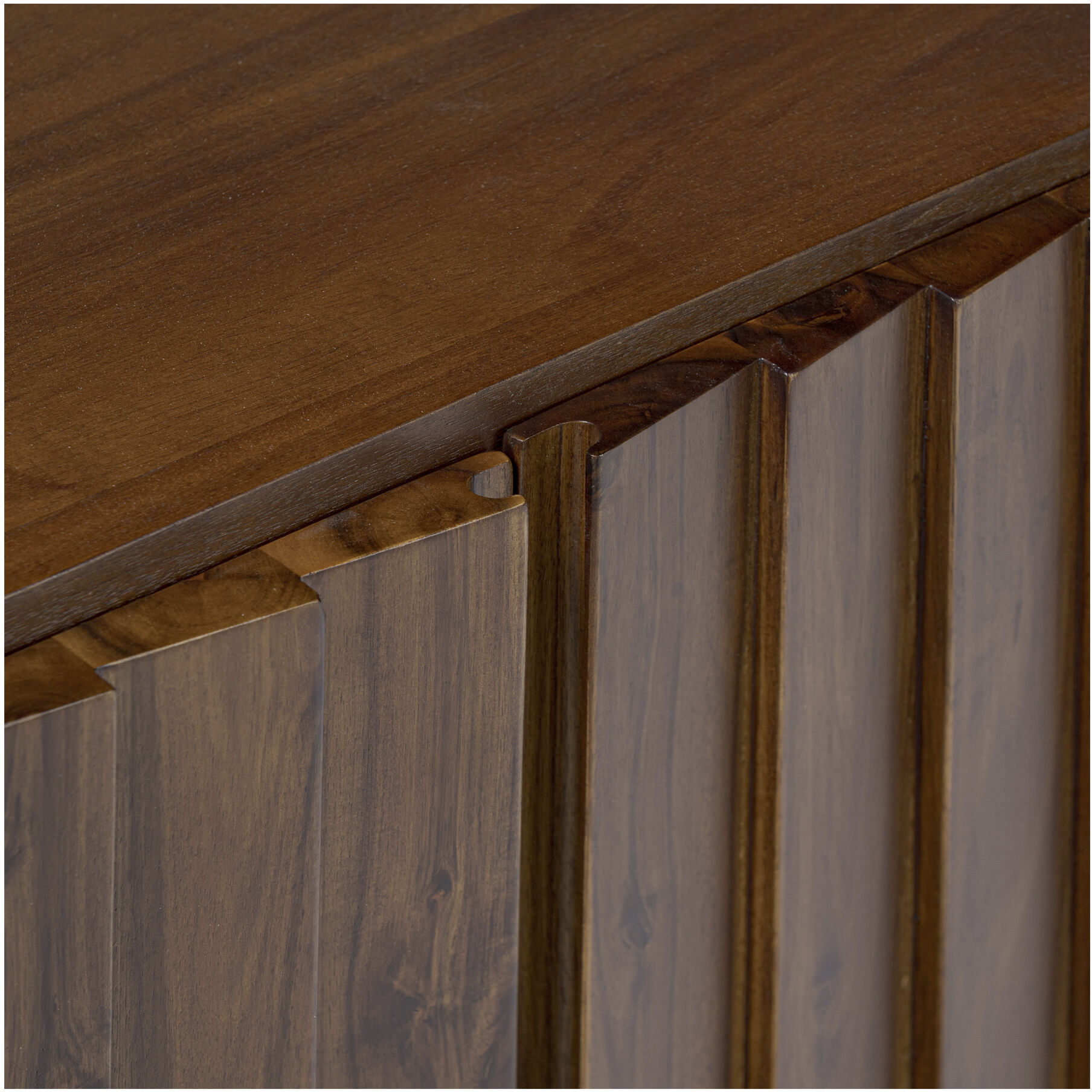 Lincoln 74 inch Brown Media Cabinet