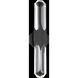 Beyond Sabine LED 4 inch Black ADA Wall Sconce Wall Light
