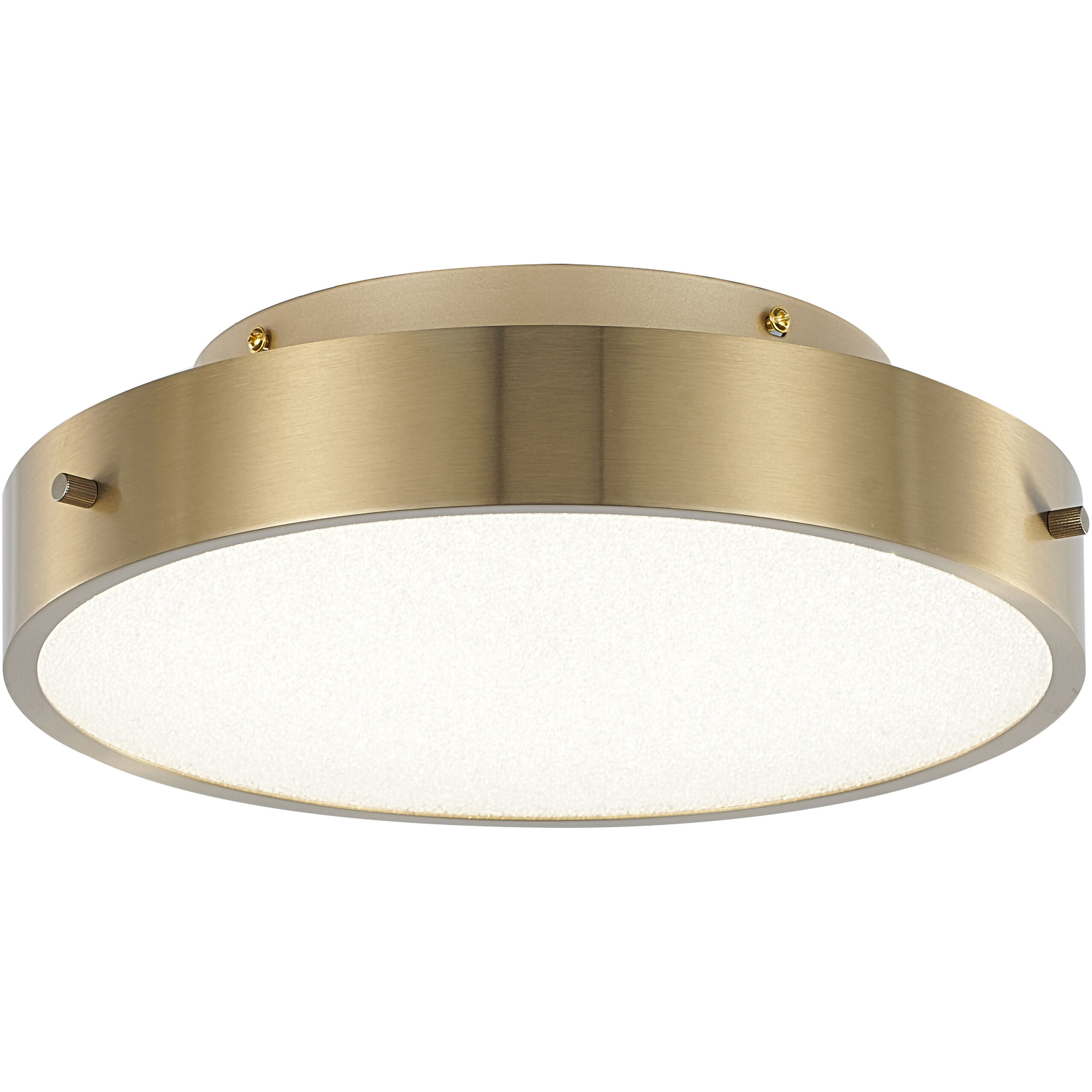 Canada LED 12 inch Brass Flush Mount Ceiling Light