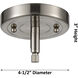 Bridal Veil 1 Light 8 inch Brushed Brass Mini Pendant Ceiling Light in Gloss White Glass