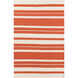 Frontier 132 X 96 inch Terracotta, Khaki Rug