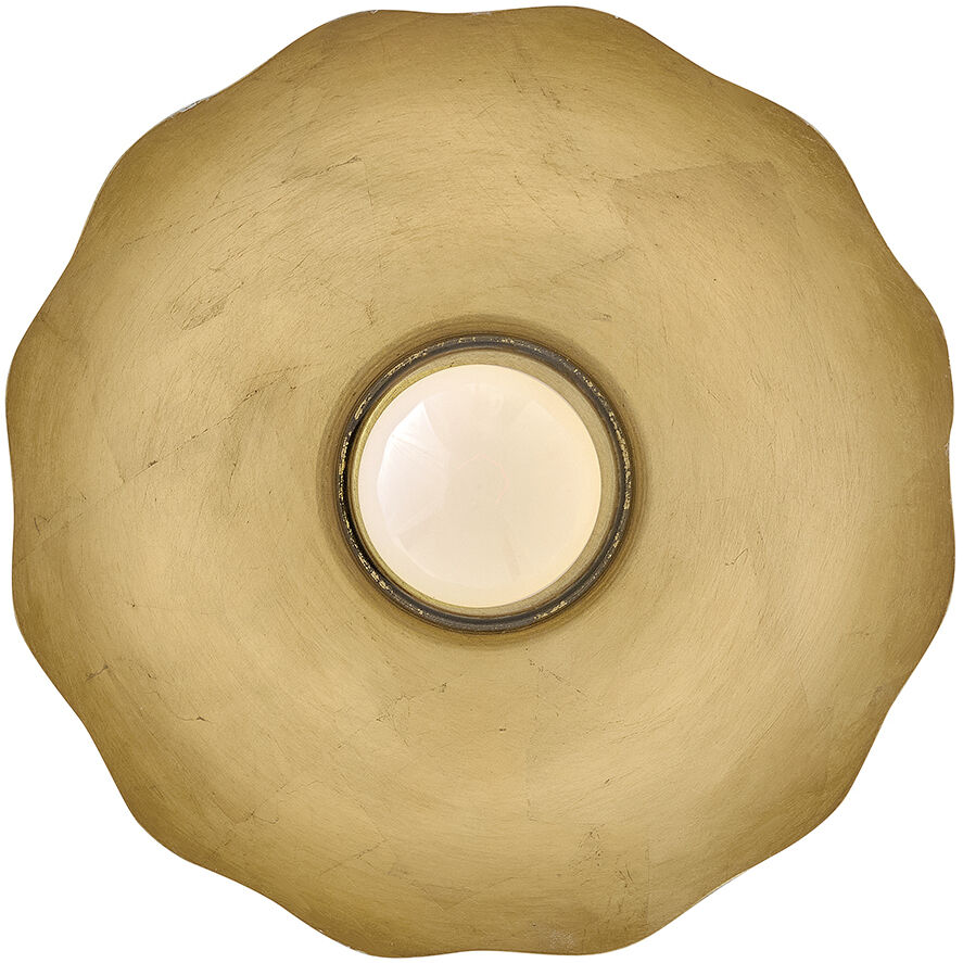 Darla 1 Light 15 inch Textured Plaster Flush Mount Ceiling Light