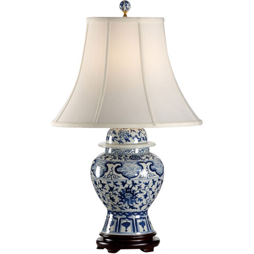 Frederick Cooper 28 inch 150.00 watt Hand Painted/Espresso Table Lamp Portable Light