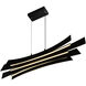 Candora LED 50 inch Black Island/Pool Table Light Ceiling Light
