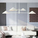 Alora Mood Ashford 4 Light 57.5 inch Antique White Chandelier Ceiling Light