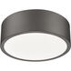 Coronado LED 12.25 inch Bronze Flush Mount Ceiling Light