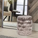 Carter 19 inch Graphite Pewter Stool