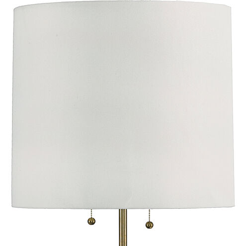 Accordion 63.5 inch 100.00 watt Ebony Floor Lamp Portable Light