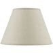 Burlap Light Tan 18 inch Shade