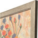 Bouquet of Orange Orange and Blue and Green Canvas