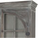 Manor Greige with Clear and Bronze Cabinet
