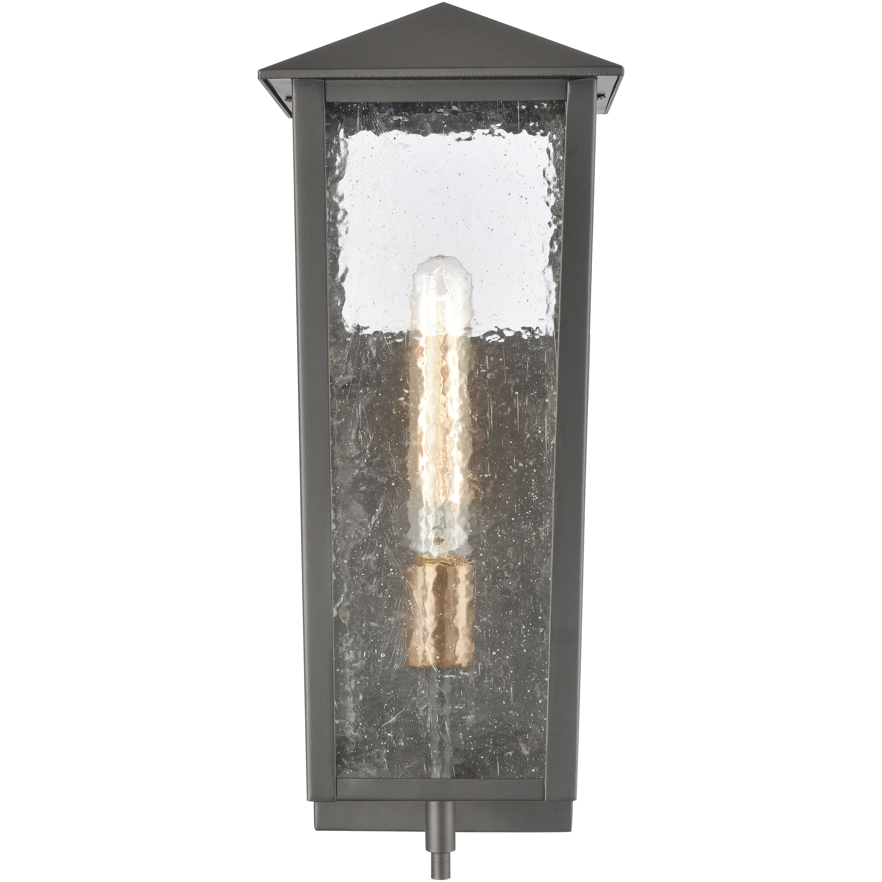 Marquis 1 Light 18 inch Matte Black Outdoor Sconce