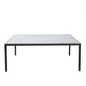 Yeva 40 X 15 inch Matte Black Coffee Table