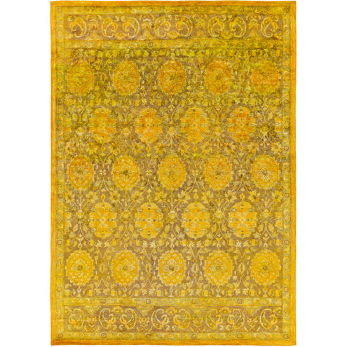 Mykonos 132 X 96 inch Mustard, Olive, Lime, Tan, Dark Brown Rug