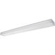 Sofia 1 Light 48 inch White Flush Mount Ceiling Light