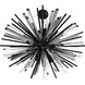 Palisades Ave. 10 Light 39 inch Black Chandelier Ceiling Light