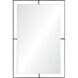 Heston 31 X 20 inch Matte Black Wall Mirror 